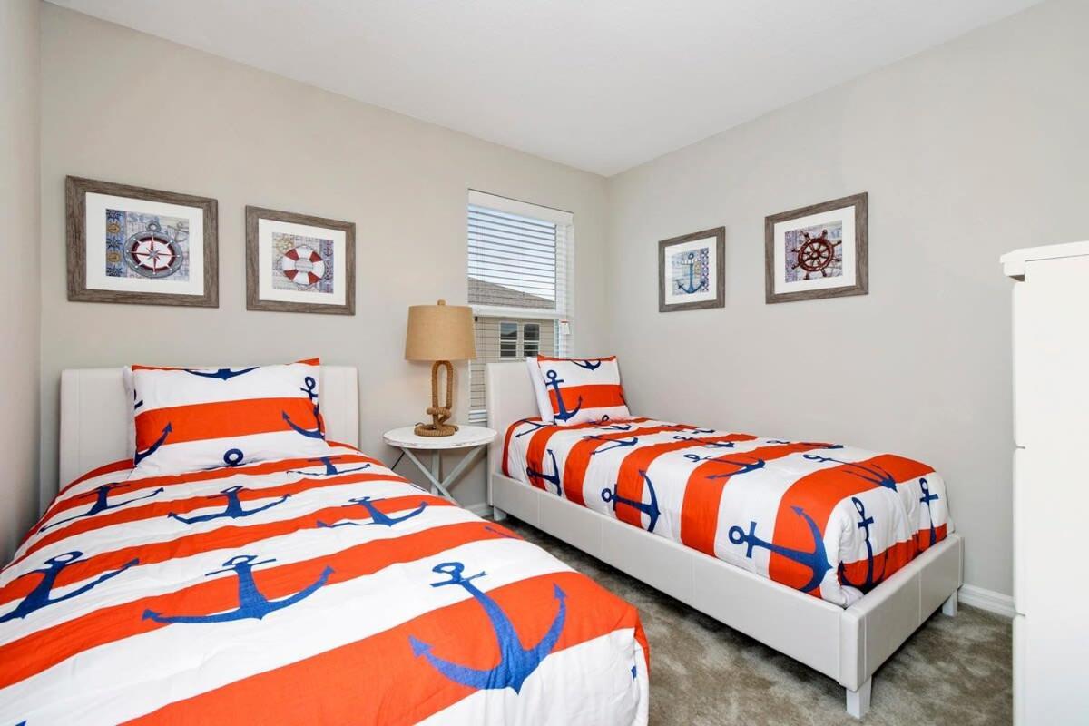 Stunning 4 Bd W/ Gameroom Close To Disney 5110K Kissimmee Exterior photo